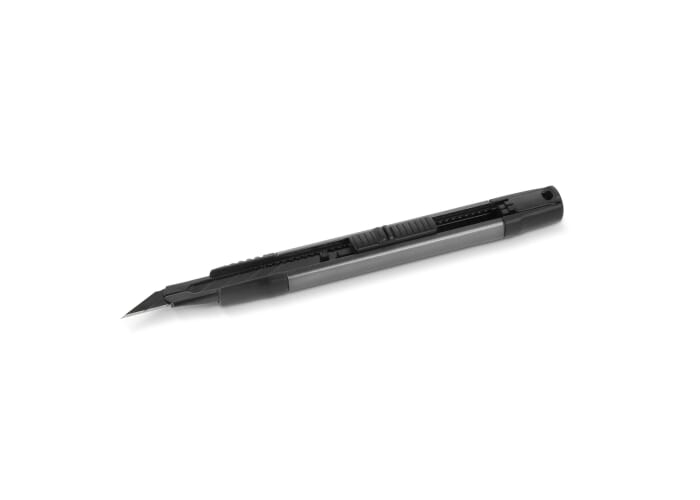 Couteau cutter personnalisable Hobby Noir/Bronze nickelé foncé